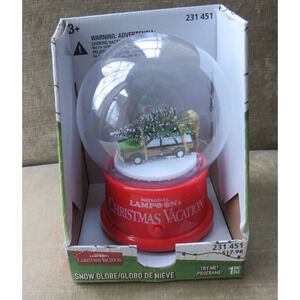 National Lampoons Christmas Vacation Snow Globe Play Holiday Songs Griswold